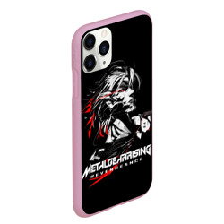 Чехол для iPhone 11 Pro Max матовый Metal Gear Rising - game hero - фото 2