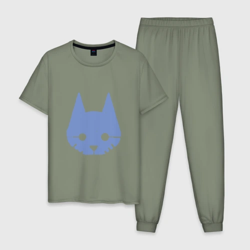 Мужская пижама хлопок Stray Blue