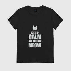 Женская футболка хлопок Stray - Keep Calm