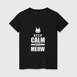 Женская футболка хлопок Stray - Keep Calm