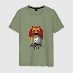 Мужская футболка хлопок Stray - Cat