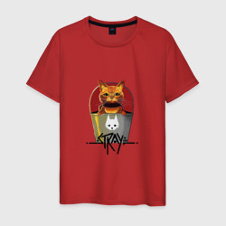 Мужская футболка хлопок Stray - Cat