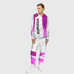 Мужской костюм с толстовкой 3D Borussia pro football: по-вертикали - фото 2