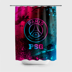 Штора 3D для ванной PSG - neon gradient