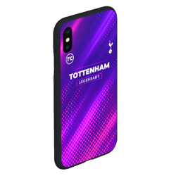 Чехол для iPhone XS Max матовый Tottenham legendary sport grunge - фото 2