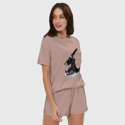 Женская пижама с шортиками хлопок Berserk the Black Swordsman - фото 2