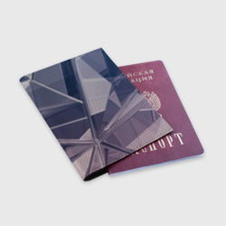 Обложка для паспорта матовая кожа Стеклянная мозаика - текстура - фото 2