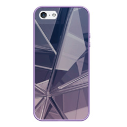 Чехол для iPhone 5/5S матовый Стеклянная мозаика - текстура