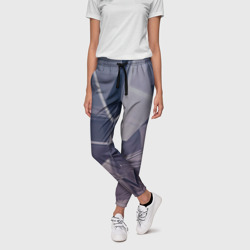 Женские брюки 3D Стеклянная мозаика - текстура - фото 2