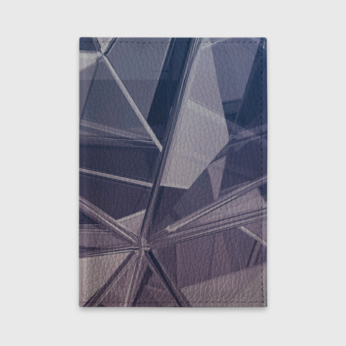 Обложка для автодокументов Стеклянная мозаика - текстура, цвет черный