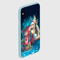 Чехол для iPhone XS Max матовый Наначи и Митти из аниме Сделано в бездне - фото 2