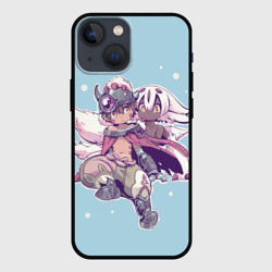 Чехол для iPhone 13 mini Рег и Фапута из аниме Made in Abyss