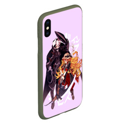 Чехол для iPhone XS Max матовый Озен и Лиза из аниме Made in Abyss - фото 2