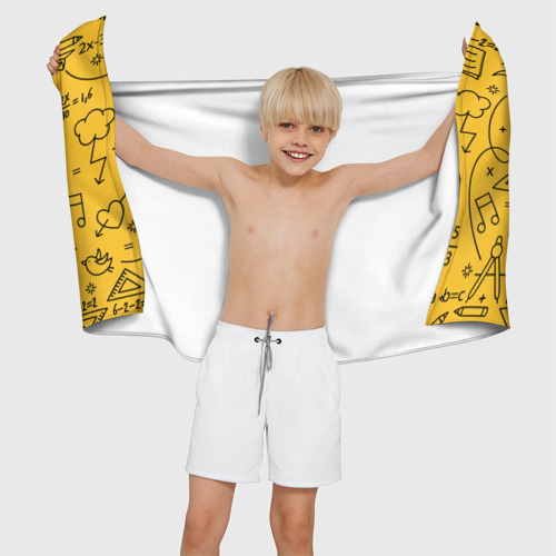 Пляжное полотенце 3D Учение свет - фото 2