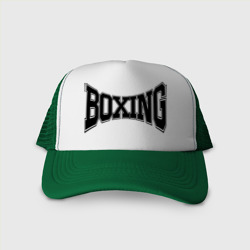 Boxing cap – Кепка тракер с сеткой с принтом купить со скидкой в -20%