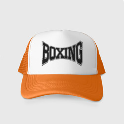 Boxing cap – Кепка тракер с сеткой с принтом купить со скидкой в -20%