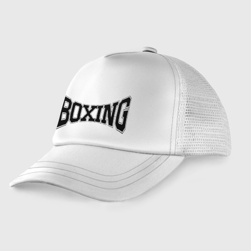 Детская кепка тракер Boxing cap, цвет белый