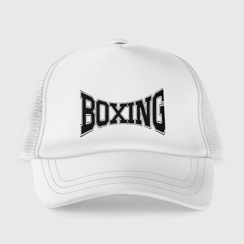 Детская кепка тракер Boxing cap, цвет белый - фото 2