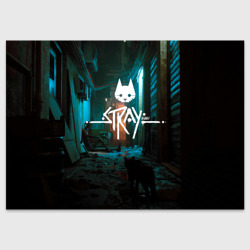 Поздравительная открытка Stray - киберпанк