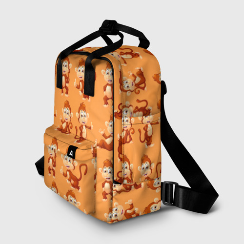 Женский рюкзак 3D Funny Monkeys - фото 2