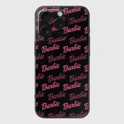 Чехол для iPhone 16 Pro Max силиконовый с защитой камеры Barbie - Барби