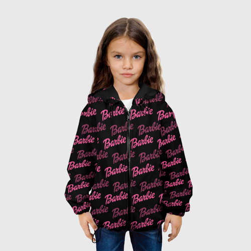 Детская куртка 3D Barbie - Барби, цвет черный - фото 4