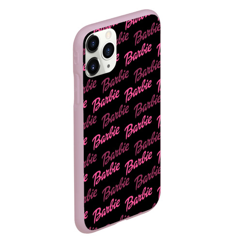 Чехол для iPhone 11 Pro матовый Barbie - Барби, цвет розовый - фото 3