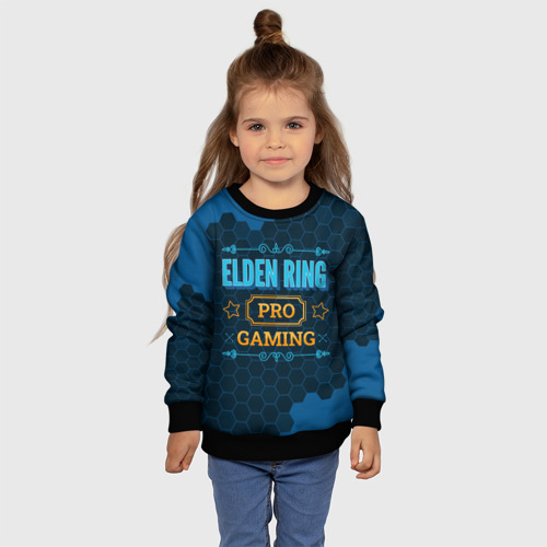 Детский свитшот 3D с принтом Игра Elden Ring: pro gaming, фото #4