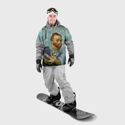 Накидка на куртку 3D Ван Гог Селфи - Арт Портрет - фото 2