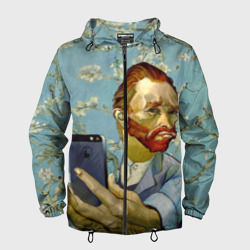 Мужская ветровка 3D Ван Гог Селфи - Арт Портрет