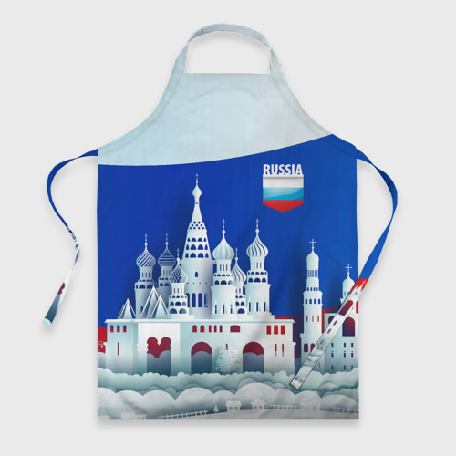 Фартук 3D Moscow: made in Russia