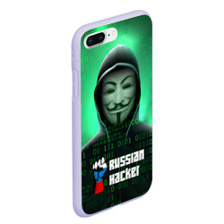 Чехол для iPhone 7Plus/8 Plus матовый Russian hacker green - фото 2