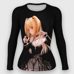 Женский рашгард 3D Миса Амане - Тетрадь смерти