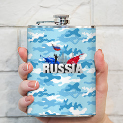 Фляга Russia: синий камфуляж - фото 2