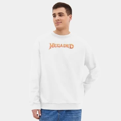 Мужской свитшот oversize без начеса хлопок Megaded - фото 2