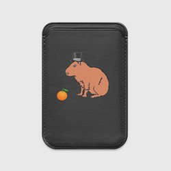 Картхолдер Magsafe магнитный Капибара в цилиндре