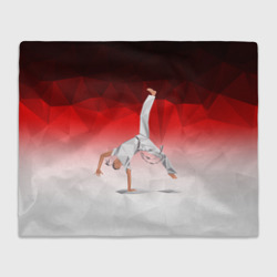 Плед 3D Капоэйра на одной руке