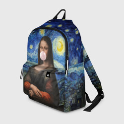 Рюкзак 3D Мона Лиза Приколы - Звездная ночь