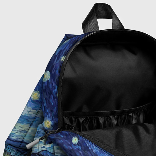 Детский рюкзак 3D Мона Лиза Приколы - Звездная ночь - фото 6