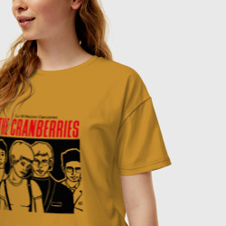 Женская футболка хлопок Oversize Sus 50 mejores canciones - The Cranberries - фото 2