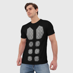 Мужская футболка 3D Бронежилет Sabaton - фото 2