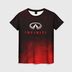Женская футболка 3D Infiniti abstraction