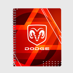 Тетрадь Dodge abstraction