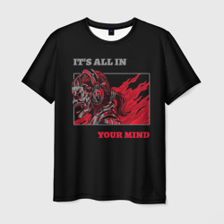 Маска демонической сущности – Мужская футболка 3D с принтом купить со скидкой в -26%