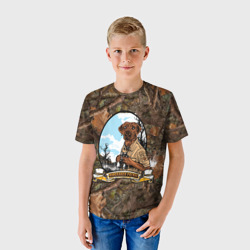 Детская футболка 3D Собачий патруль: охотник - фото 2