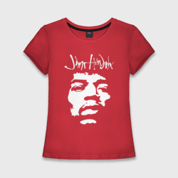 Женская футболка хлопок Slim Джими Хендрикс