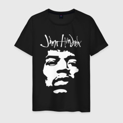 Джими Хендрикс – Мужская футболка хлопок с принтом купить со скидкой в -20%