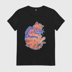 Женская футболка хлопок Бродяга и B-12