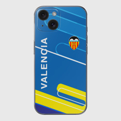 Чехол для iPhone 15 силиконовый с защитой камеры Valencia Абстракция