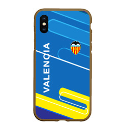 Чехол для iPhone XS Max матовый Valencia Абстракция